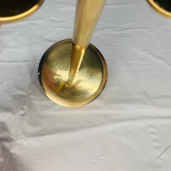 NWT Vintage World Showcase Gift Collection Solid Brass Shaving Set - Picture 10 of 11